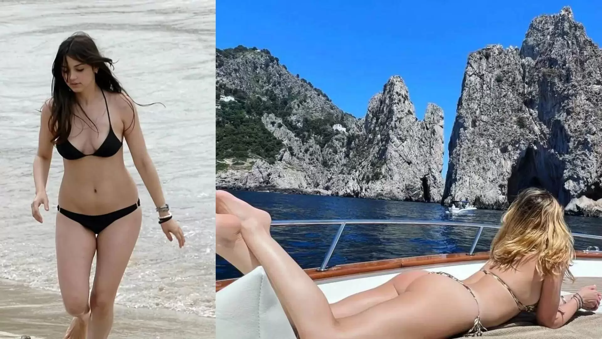 Ana de Armas starred on a yacht